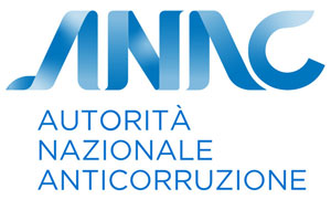 Logo ufficiale dell'Autorità Nazionale Anticorruzione (ANAC), ente per la trasparenza pubblica italiana.
