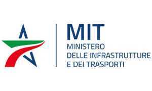 Logo ufficiale del Ministero delle infrastrutture e dei trasporti (MIT).