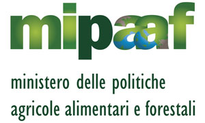 Logo ufficiale del MiPAAF, Ministero delle politiche agricole alimentari e forestali.